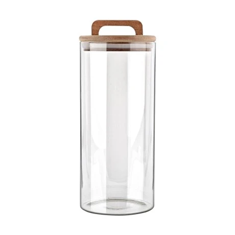 ESTIA ΔΟΧΕΙΟ ΑΠΟΘΗΚΕΥΣΗΣ ALLURE ΓΥΑΛΙΝΟ 1300ml 10x10x22cm