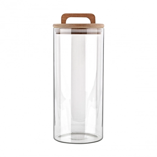 ESTIA ΔΟΧΕΙΟ ΑΠΟΘΗΚΕΥΣΗΣ ALLURE ΓΥΑΛΙΝΟ 1300ml 10x10x22cm