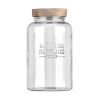 ESTIA ΔΟΧΕΙΟ ΑΠΟΘΗΚΕΥΣΗΣ ALLURE ΓΥΑΛΙΝΟ 2000ml 12x12x21.6cm