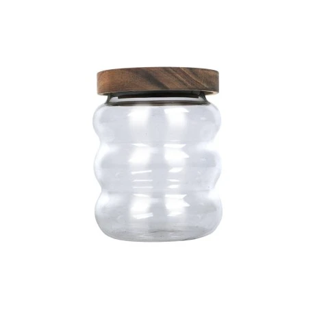 ESTIA ΔΟΧΕΙΟ ΑΠΟΘΗΚΕΥΣΗΣ ALLURE ΓΥΑΛΙΝΟ 500ml 9.5x9.5x12cm