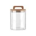 ESTIA ΔΟΧΕΙΟ ΑΠΟΘΗΚΕΥΣΗΣ ALLURE ΓΥΑΛΙΝΟ 650ml 10x10x14.8cm