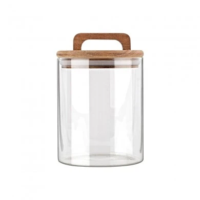 STORAGE CONTAINER ALLURE GLASS 650ml 10x10x14.8cm