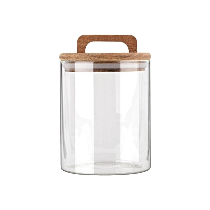 ESTIA ΔΟΧΕΙΟ ΑΠΟΘΗΚΕΥΣΗΣ ALLURE ΓΥΑΛΙΝΟ 650ml 10x10x14.8cm