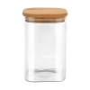 ESTIA ΔΟΧΕΙΟ ΑΠΟΘΗΚΕΥΣΗΣ BAMBOO ESSENTIALS 950ml ΓΥΑΛΙΝΟ ΜΕ ΚΑΠΆΚΙ