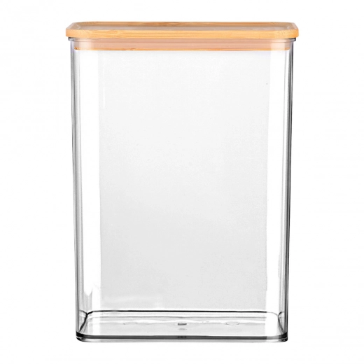 ESTIA ΔΟΧΕΙΟ ΑΠΟΘΗΚΕΥΣΗΣ BAMBOO ESSENTIALS ΠΛΑΣΤΙΚΟ 2500ml ΣΤΟΙΒΑΖΟΜΕΝΟ