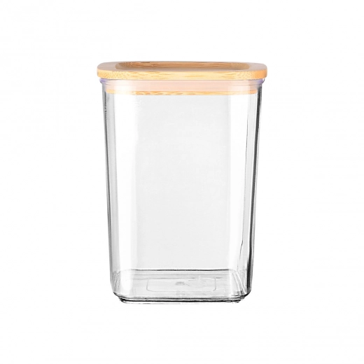 ESTIA ΔΟΧΕΙΟ ΑΠΟΘΗΚΕΥΣΗΣ BAMBOO ESSENTIALS ΠΛΑΣΤΙΚΟ 800ml ΣΤΟΙΒΑΖΟΜΕΝΟ