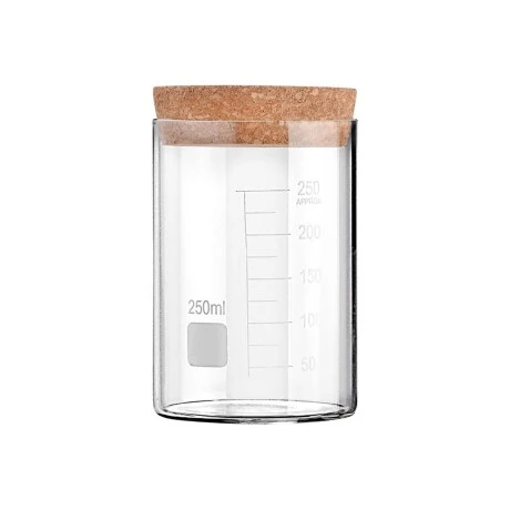ESTIA ΔΟΧΕΙΟ ΑΠΟΘΗΚΕΥΣΗΣ ΓΥΑΛΙΝΟ 250ml ΜΕ ΚΑΠΑΚΙ ΦΕΛΛΟΥ