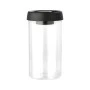 ESTIA ΔΟΧΕΙΟ ΑΠΟΘΗΚΕΥΣΗΣ ΚΕΝΟΥ ΑΕΡΟΣ ΓΥΑΛΙΝΟ 900ml ΜΕ ΚΑΠΑΚΙ ΜΑΥΡΟ