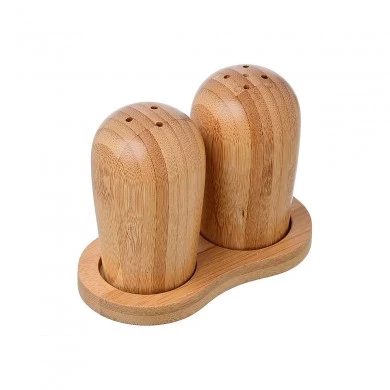 SALT/PEPPER SHAKER BAMBOO ESSENTIALS SET PIECES