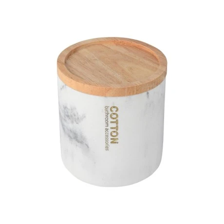 COTTON HOLDER MARBLE