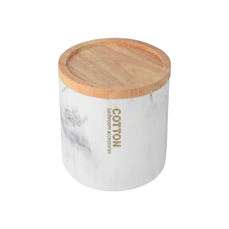 COTTON HOLDER MARBLE