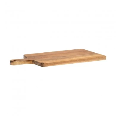 CUTTING BOARD ALLURE WITH HANDLE &amp; HANGING ROPE 31-41x20x2cm