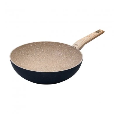 WOK EARTH NON-STICK FORGED ALUMINUM 28xcm