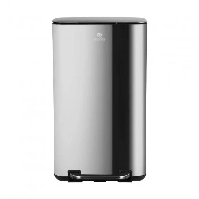 KITHCEN TRASH CAN CUBIC SOFT CLOSE 30LT INOX