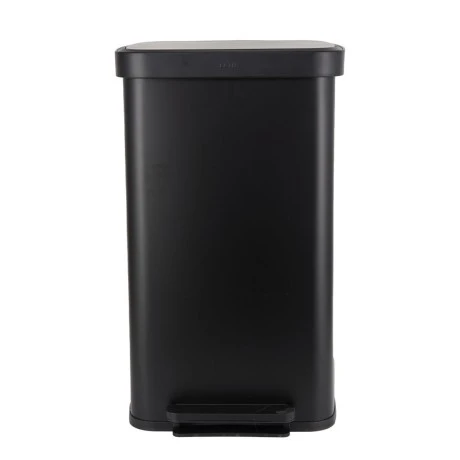 ESTIA ΚΑΔΟΣ ΑΠΟΡΡΙΜΑΤΩΝ FLATOP SOFT CLOSE 70lt ΜΑΤ ΜΑΥΡΟΣ