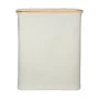 ESTIA ΚΑΛΑΘΙ ΑΠΛΥΤΩΝ BAMBOO ESSENTIALS 144lt ΜΕ ΚΑΠΑΚΙ ΚΑΙ 2 MESH BAGS 56x37x68cm ΓΚΡΙ