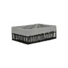 ESTIA ΚΑΛΑΘΙ ΑΠΟΘΗΚΕΥΣΗΣ &amp; ΟΡΓΑΝΩΣΗΣ NEST 28×20×10cm ΜΑΥΡΟ