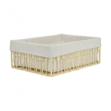 STORAGE &amp; ORGANIZER  BOX NEST 36×27×13cm BEIGE