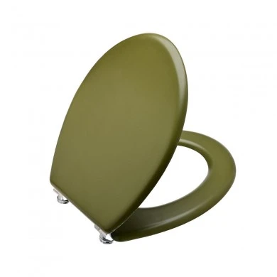 TOILET SEAT OLIVE SERIES WITH ZYNC ALLOY HINGES OLIVE