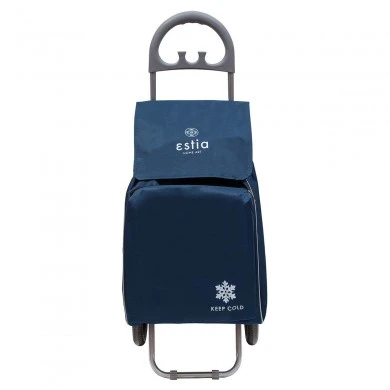 SHOPPING TROLLEY ECOMAX FABRIC 40lt BLUE