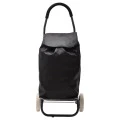 SHOPPING TROLLEY NEO BLACK 46lt BLACK