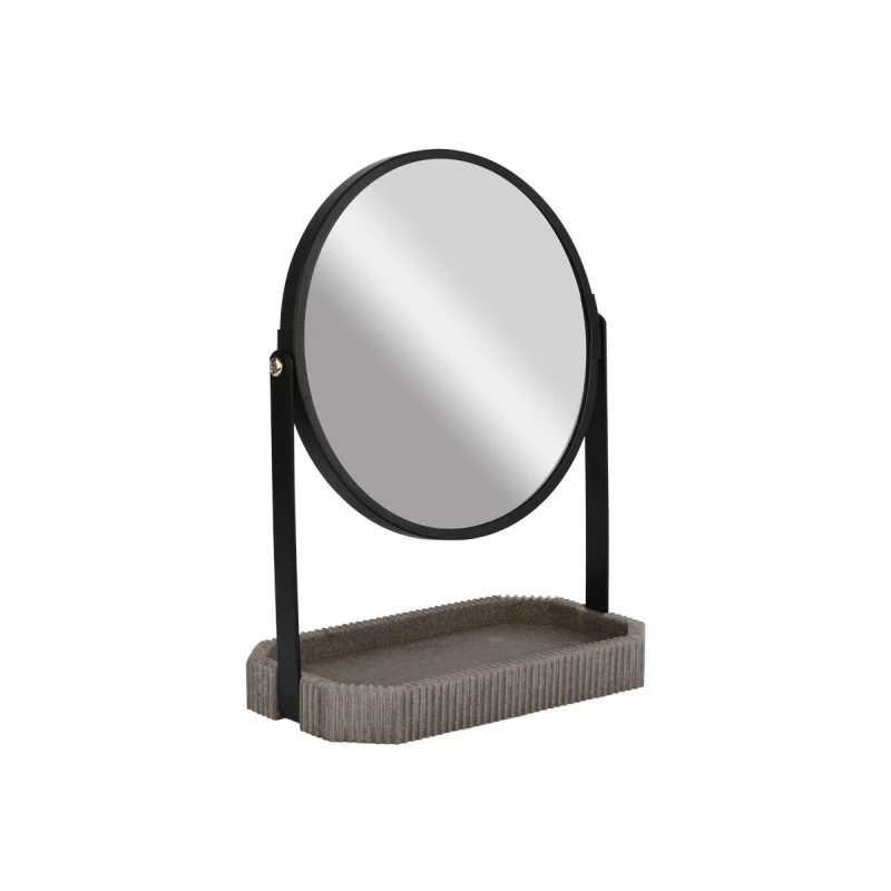 TABLE MIRROR WIRE WITH POLYRESIN BASE 17.5x10x24cm