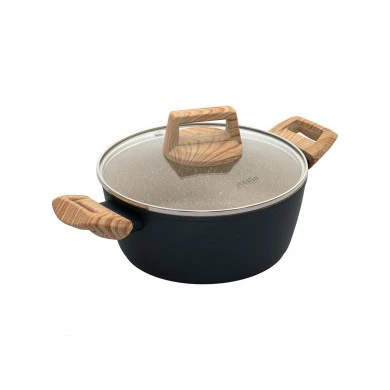 CASSEROLE EARTH NON-STICK FORGED ALUMINUM 20cm 2.3lt
