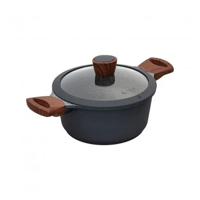 CASSEROLE STONE NON-STICK CAST ALUMINUM 20cm 2.5lt