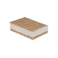 STORAGE &amp; ORGANIΖER BOX BOTANICA 28x20x10cm WITH INTERNAL CLOTHING &amp; LID