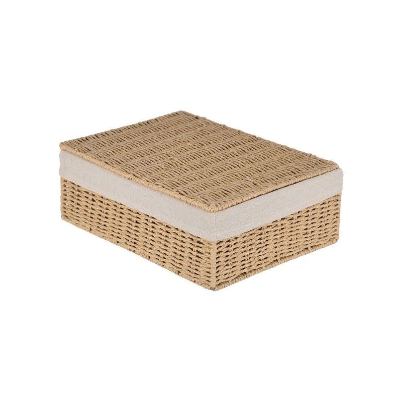 ESTIA ΚΟΥΤΙ ΑΠΟΘΗΚΕΥΣΗΣ &amp; ΟΡΓΑΝΩΣΗΣ BOTANICA 32x24x12cm ΜΕ ΕΣΩΤΕΡΙΚΗ ΕΠΕΝΔΥΣΗ &amp; ΚΑΠΑΚΙ