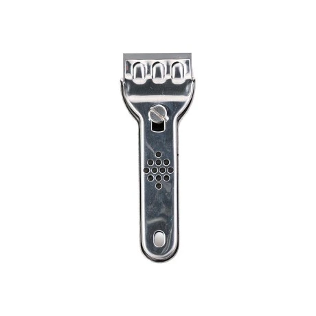 CERAMIC HOB SCRAPER STAINLESS STEEL 13cm WITH 2 SPARES