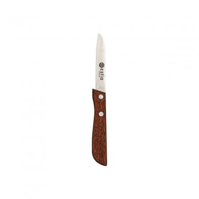 PARING KNIFE 17.5cm WITH WOODEN HANDLE