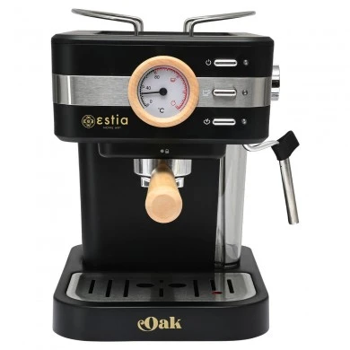 ESPRESSO MACHINE OAK 950W 15 BAR 1.2lt BLACK