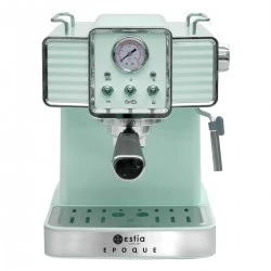 ESTIA ΜΗΧΑΝΗ ESPRESSO RETRO EPOQUE 1350w 20bar 1.5lt MINT ESTIA ΜΗΧΑΝΗ ESPRESSO RETRO EPOQUE 1350w 20bar 1.5lt MINT