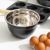 MIXING BOWL STAINLESS STEEL 5lt MAT BLACK