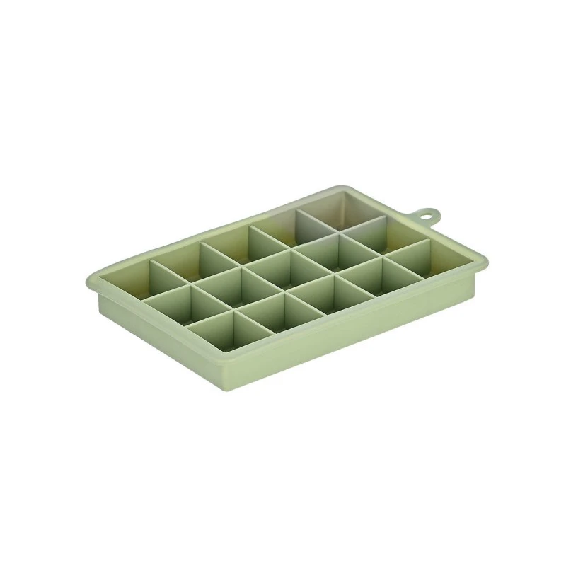 ICE-CUBE TRAY SILICONE 15 CASES MINT