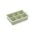 ICE-CUBE TRAY SILICONE 6 CASES MINT