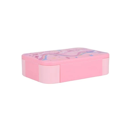 KIDS LUNCH BOX SAVE THE AEGEAN 900ml WITH 2 DETACHABLE COMPARTMENTS RAINBOW DREAMS