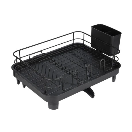 DISH RACK EXTENADABLE METALLIC BLACK