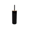 TOILET BRUSH BAMBOO PLASTIC 26cm BLACK