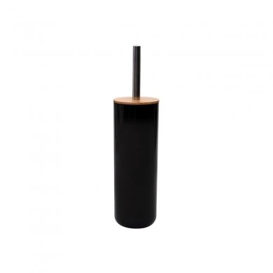 TOILET BRUSH BAMBOO PLASTIC 26cm BLACK