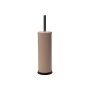 TOILET BRUSH CLASSIC METALLIC WITH PLASTIC CONTAINER 23cm MATTE IVORY