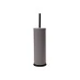 TOILET BRUSH CLASSIC METALLIC WITH PLASTIC CONTAINER 23cm MATTE TAUPE