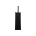 TOILET BRUSH CUBIC METALLIC WITH PLASTIC CONTAINER 25cm BLACK