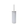 TOILET BRUSH DITA STAINLESS STEEL WITH PLASTIC CONTAINER 23cm MATTE WHITE