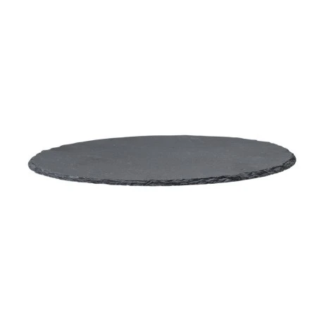 SERVING PLATE SLATE 25CM