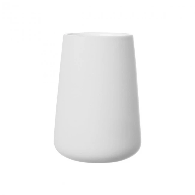 ESTIA ΠΟΤΗΡΑΚΙ ΜΠΑΝΙΟΥ FJORD ΚΕΡΑΜΙΚΟ WHITE