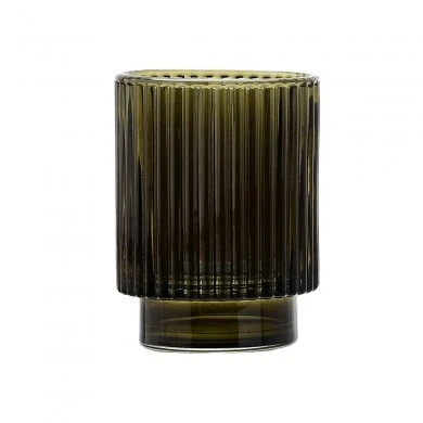 TOOTHBRUSH HOLDER OLIVE SERIES GLASS OLIVE