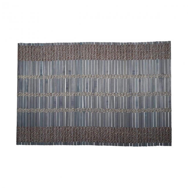 PLACEMAT BAMBOO ESSENTIALS 45X30CM GREY