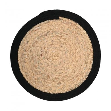 PLACEMAT HAVEN HYACINTHUS Φ38CM WITH BLACK OUTLINE